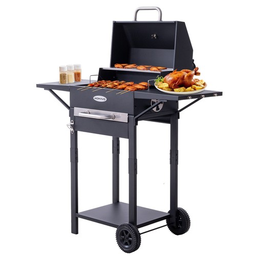 Homavo holzkohlegrill mit - homavo,