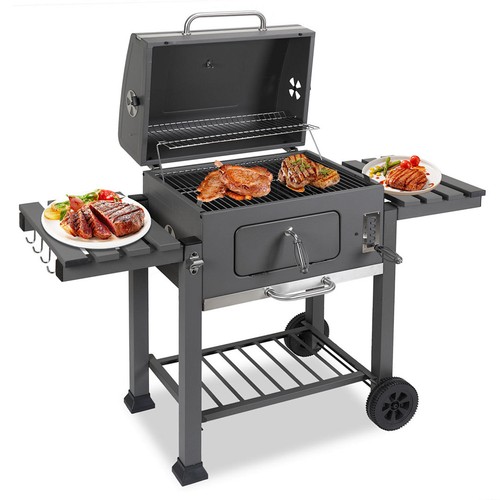 Holzkohlegrill barbecue xxl - holzkohlegrill,