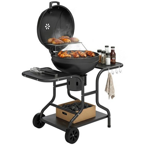 Holzkohlegrill bbq smoker - holzkohlegrill,