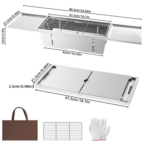 Edelstahl holzkohlegrill grill - holzkohlegrill,