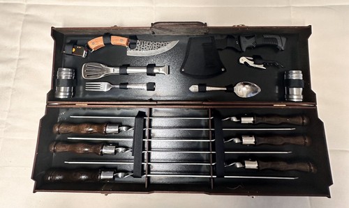 Grillset für die - , natur
