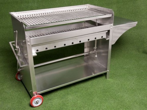Deluxe edelstahlgrill xxl - edelstahlgrill,