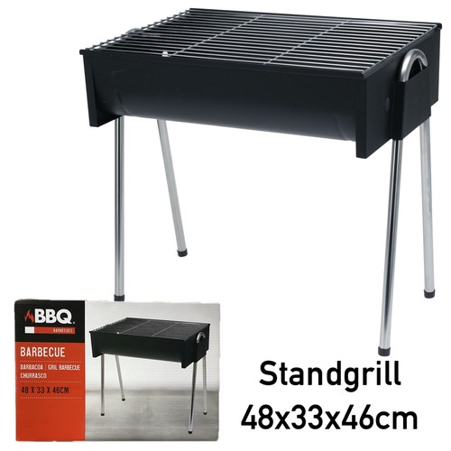 Standgrill holzkohlegrill - standgrill,