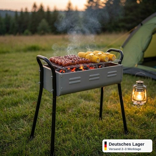 Holzkohlegrill standgrill - holzkohlegrill,