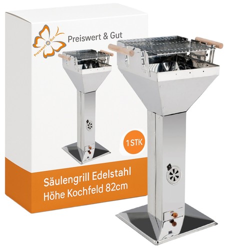 Säulengril edelstahl höhe - säulengril,